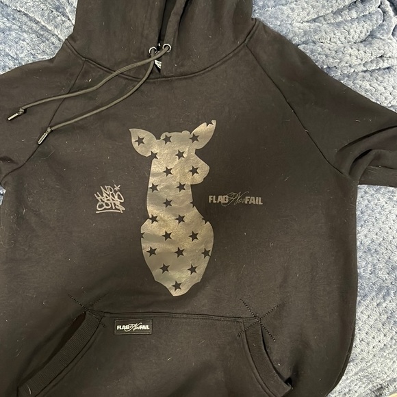 [Flag Nor Fail] No Handouts Hoodie - Picture 1 of 3